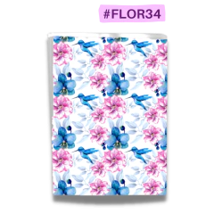 #FLOR34 - Folha de Açúcar - COLEÇÃO FLORES