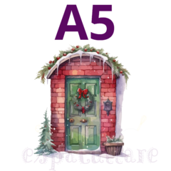 #STICK11 - Sticker de Folha de Açúcar - COLEÇÃO NATAL - comprar online