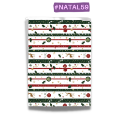 #NATAL59- Folha de Açúcar - COLEÇÃO NATAL