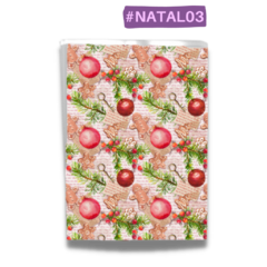 #NATAL03 - Folha de Açúcar - COLEÇÃO NATAL