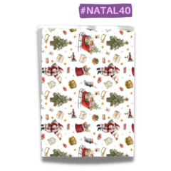 #NATAL40 - Folha de Açúcar - COLEÇÃO NATAL
