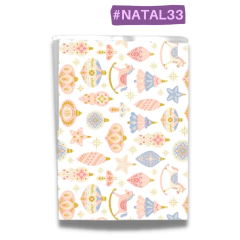 #NATAL33 - Folha de Açúcar - COLEÇÃO NATAL
