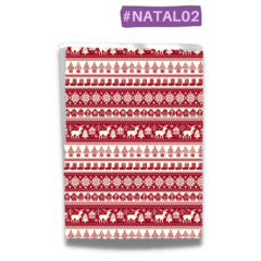 #NATAL02 - Folha de Açúcar - COLEÇÃO NATAL
