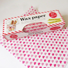 50 folhas papel de cera - papel impermeável - papel de embrulho de alimentos para assar. - loja online