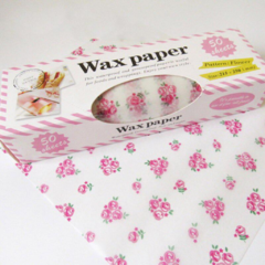 Imagem do 50 folhas papel de cera - papel impermeável - papel de embrulho de alimentos para assar.
