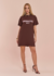 Vestido Prosecco Marrom - comprar online