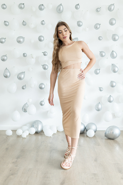 Vestido Celeste BEEN na internet