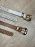 Cinto 2cm Tachas Douradas