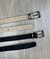 Cinto 2cm fivela 1 passante prata - comprar online