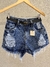 Short destroyed com cinto onlly 100% algodão - comprar online