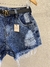 Short destroyed com cinto onlly 100% algodão