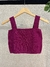 Cropped tricot Retrô