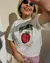 T-shirt Organic Morango na internet