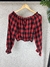 Cropped Xadrez - comprar online