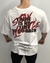 REMERA OVERSIZE STAY HUSTLE WHITE - Obuka Tienda Oficial - Gym Clothes & Workout Clothes