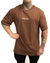 REMERA OVERSIZE STAY HUSTLE BROWN