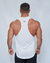 STRINGER VERTICAL WHITE - Obuka Tienda Oficial - Gym Clothes & Workout Clothes