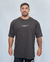 REMERA OVERSIZE CONNECTION DARK GREY