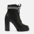 Bota Coturno de Couro Strass Arezzo - comprar online