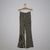 Calça Flare Geométrica Zara