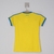 Camiseta Baby Look Brasil Adidas - comprar online