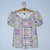 Camiseta com Renda Farm - comprar online