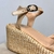 Anabela Couro Comfy Svarts - comprar online