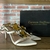 Sandália De Salto Com Apliques Metálicos Carmen Steffens - comprar online
