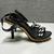 Sandália Preta com Tranças Bicolor Carmen Steffens na internet