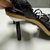 Sandália Preta com Tranças Bicolor Carmen Steffens - loja online