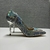Scarpin Cobra Metalizado Com Salto Serpente Carmen Steffens na internet