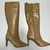 Bota Cano Alto Croco Bege CS Club na internet