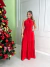 Vestido Longo Milão Vermelho - comprar online