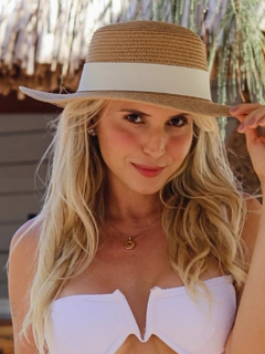 CHAPÉU PARIS DOBRAVÉL - CARAMELO - Bogu By Siss