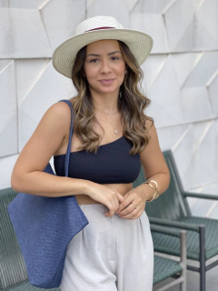 KIT CHAPÉU E BOLSA SOLANGE - loja online