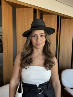 CHAPÉU PANAMÁ SAFARI - PRETO na internet