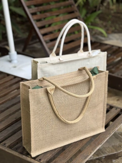 BOLSA DE JUTA ALÇA ÚNICA - sem personalização