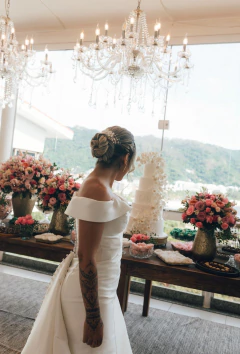 Grinalda Madreperola - Arredondada