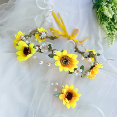 Imagem do Grinalda Girassóis