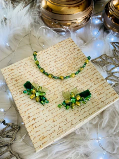 Coleção La vie - Verde - Acessórios de Luxo para Noivas | Grinaldas, Tiaras e Mais - Tortolys