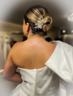 Gancho orquídea Vitrificada