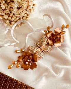 Presilha Butterfly - Acessórios de Luxo para Noivas | Grinaldas, Tiaras e Mais - Tortolys