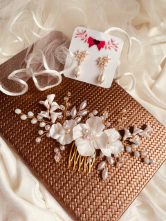 Grinalda Encanto - Rosê/Branca