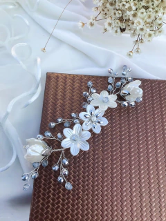 Grinalda Mundo em Prata - Acessórios de Luxo para Noivas | Grinaldas, Tiaras e Mais - Tortolys