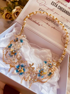 Grinalda Duquesa azul na internet