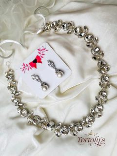 Grinalda Chuva de Prata Premium 2 - Acessórios de Luxo para Noivas | Grinaldas, Tiaras e Mais - Tortolys