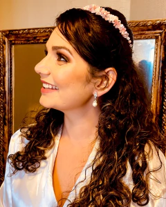 Grinalda Mundo Rosa 2 - Acessórios de Luxo para Noivas | Grinaldas, Tiaras e Mais - Tortolys