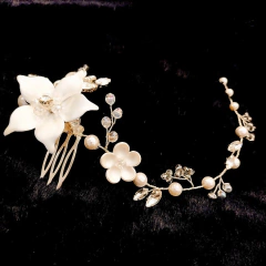 Grinalda Elsa - Acessórios de Luxo para Noivas | Grinaldas, Tiaras e Mais - Tortolys