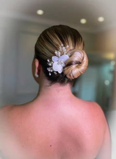 Gancho orquídea Vitrificada na internet