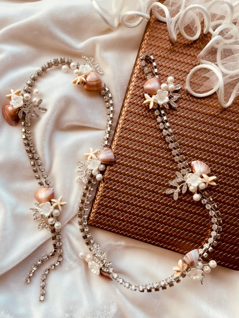 Grinalda Linear Fundo do Mar